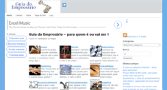 Desktop Screenshot of guiaempresario.com